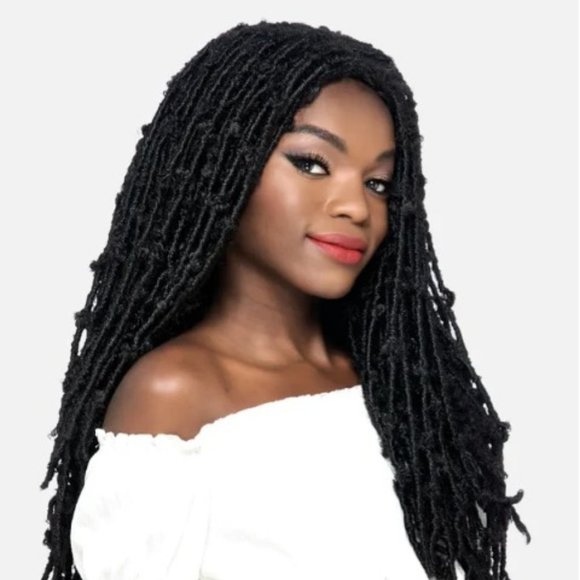 VIVICA A FOX LUMINA in 1B Off Black - Picture 1 of 3